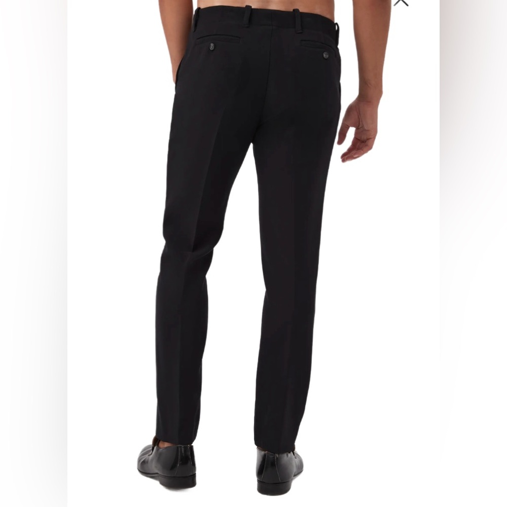 MR Turk Slim Trousers Black Size 31 - Picture 4 of 7